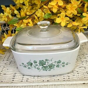 Vintage Corning Ware “Callaway” 1 1/2 Quart Casserole &Lid